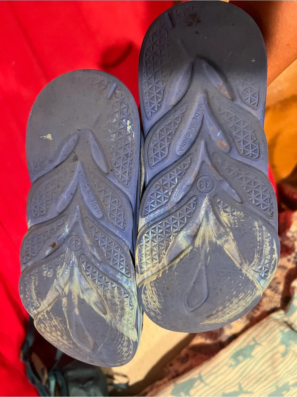 Kids Lightweight Blue Slip-On Sandal Clogs